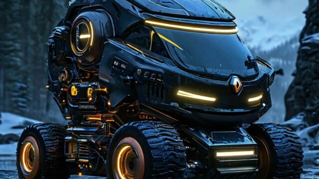 AI do obrazów, muzyki i wideo — od czego zacząć — AI-generated futuristic vehicle.jpg