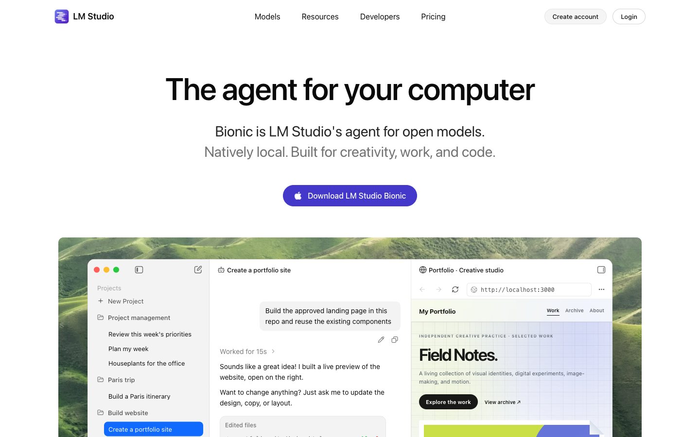 Strona LM Studio (lmstudio.ai)