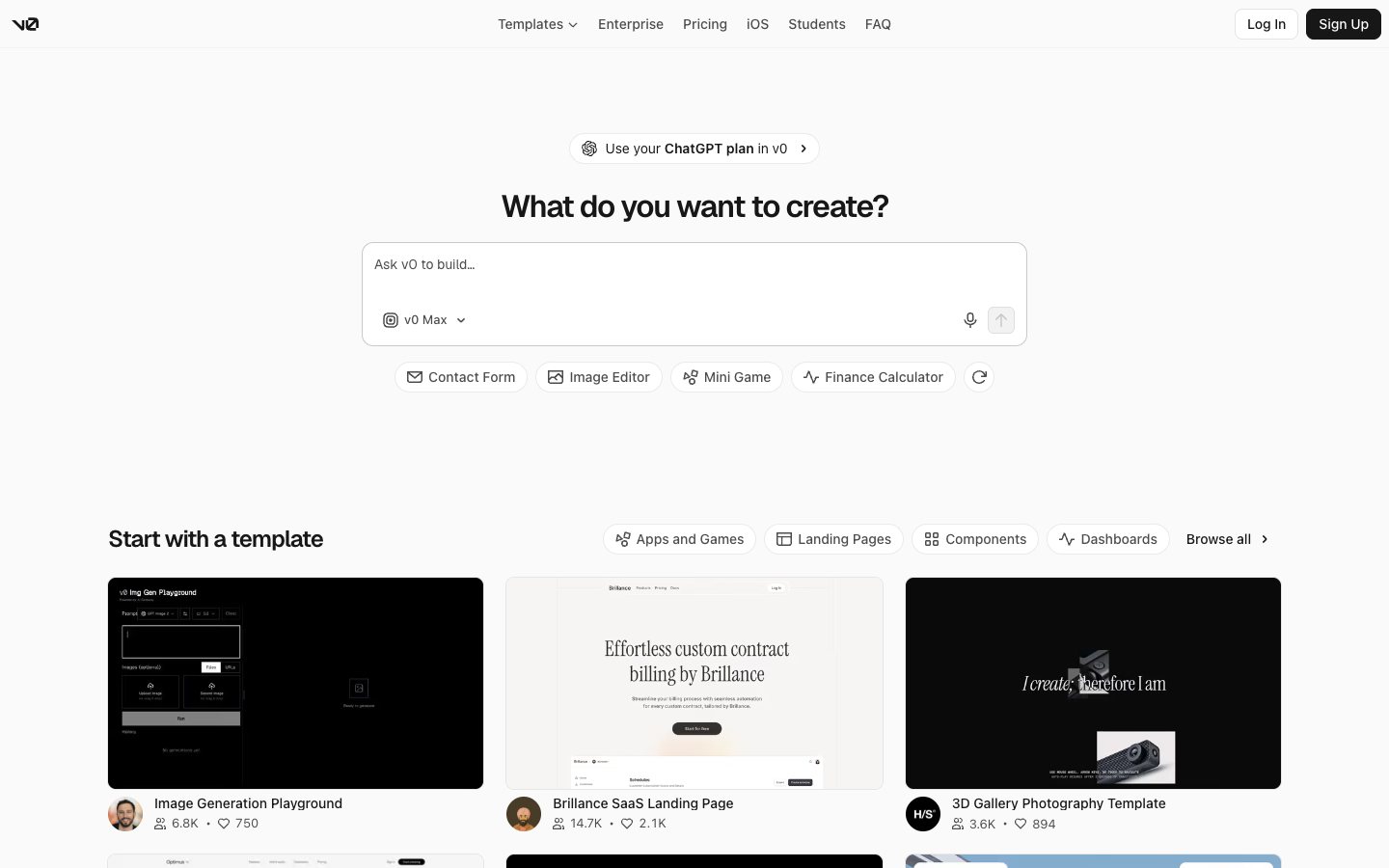 Strona v0 (v0.app)